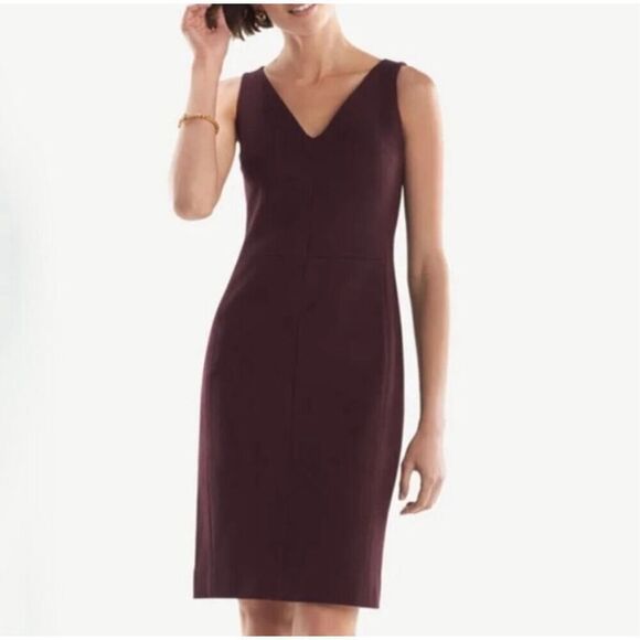 MM Lafleur Rachel black sz 0 sleeveless professional dress - Picture 2 of 5